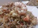 Langostinos con arroz&nbsp;yamaní